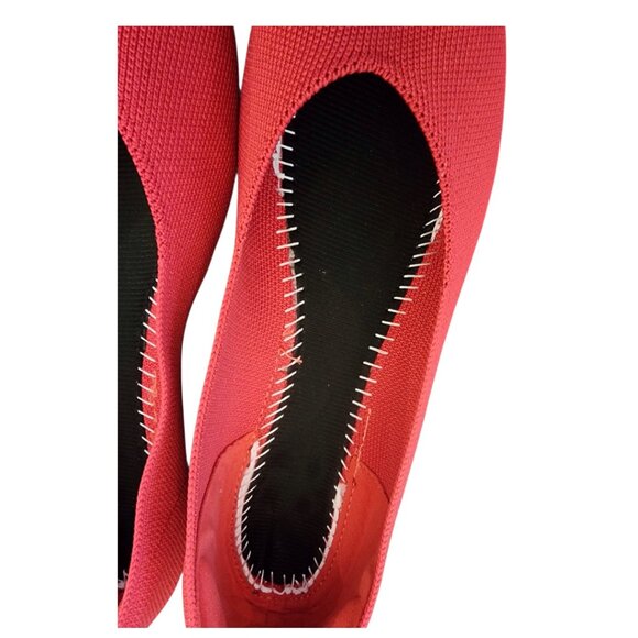 ARROMIC Pink Ballet Flats Slip On Shoes Ladies 10 Loafers Removeable Insoles - Picture 8 of 12